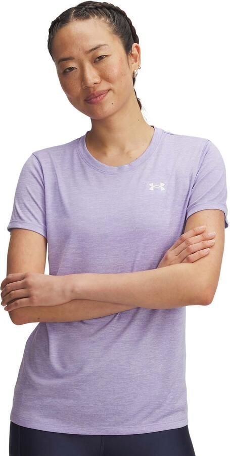 Under Armour T-shirt met logo en ronde hals