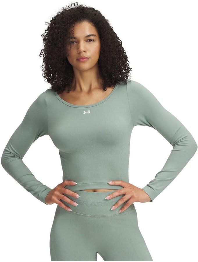 Under Armour Shirt met lange mouwen en labelprint
