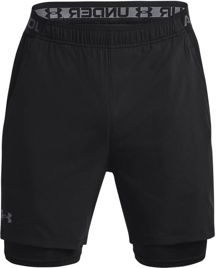 Under Armour Regular fit korte broek met geïntegreerde legging model 'Vanish'