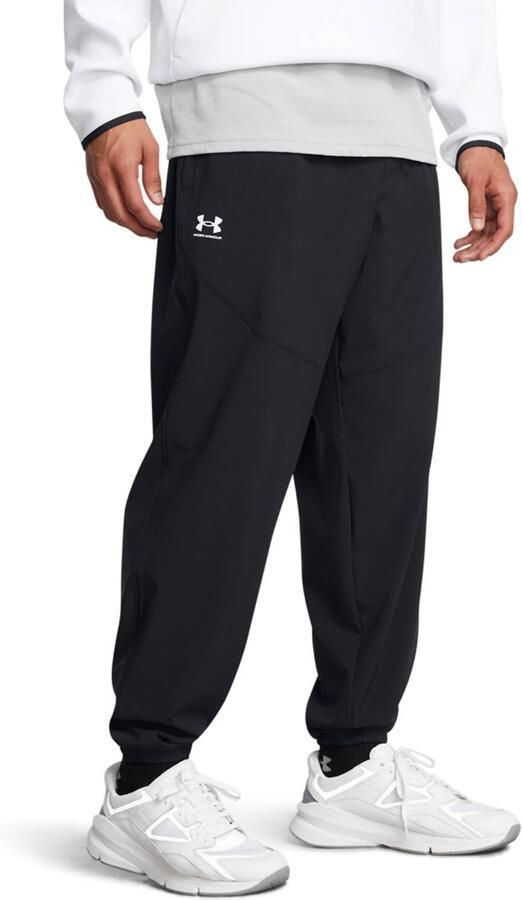 Under Armour Relaxed fit trainingsbroek met labelprint model 'Vibe' - Foto 2