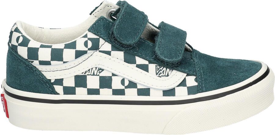 Vans Old Skool V Geo Check Kids
