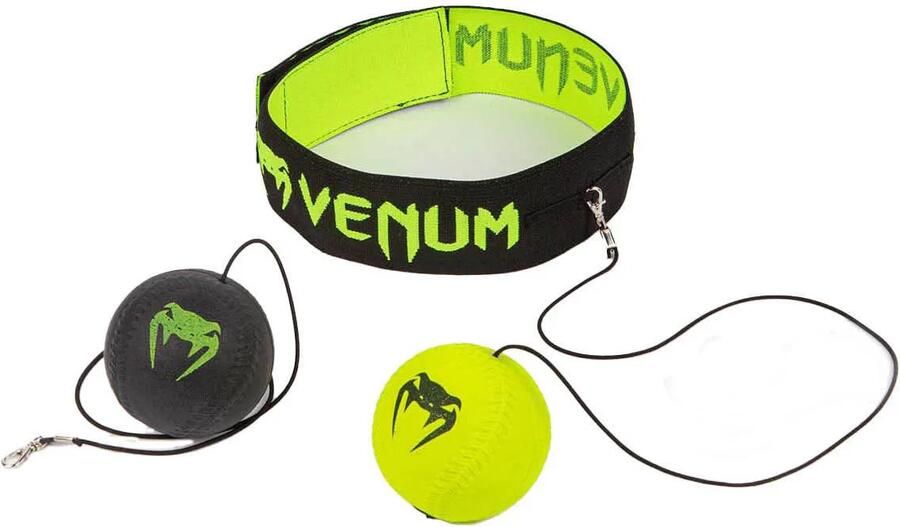 Venum Reflex Boksbal Black- Black