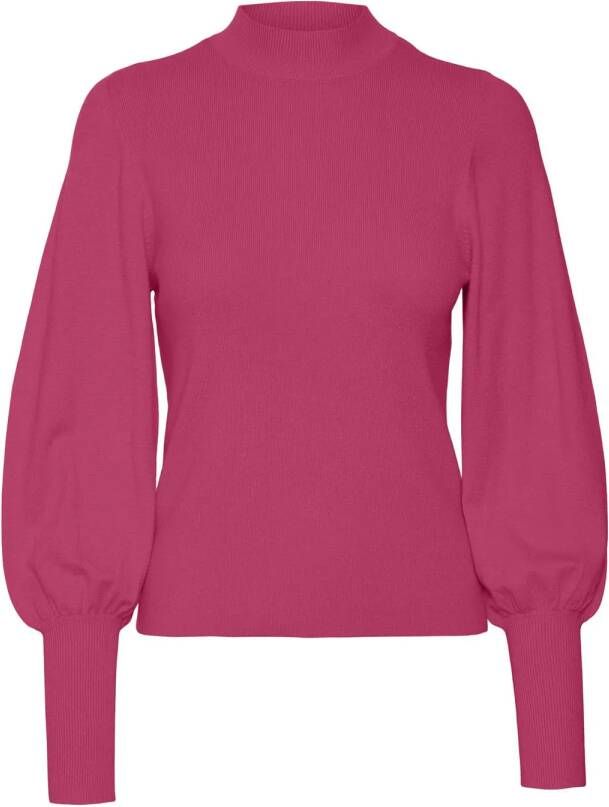 Vero moda Hollykaris L s Highneck Pulllover