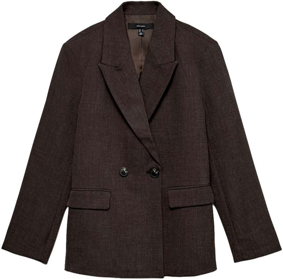 VERO MODA oversized blazer bruin