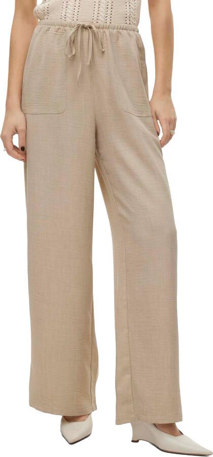 Vero Moda Comfortbroek VMMELANEY HW LOOSE PANT WVN GA NOOS - Foto 7
