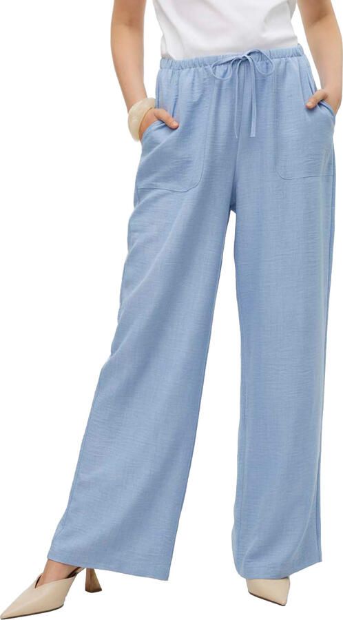 Vero Moda Comfortbroek VMMELANEY HW LOOSE PANT WVN GA NOOS - Foto 7