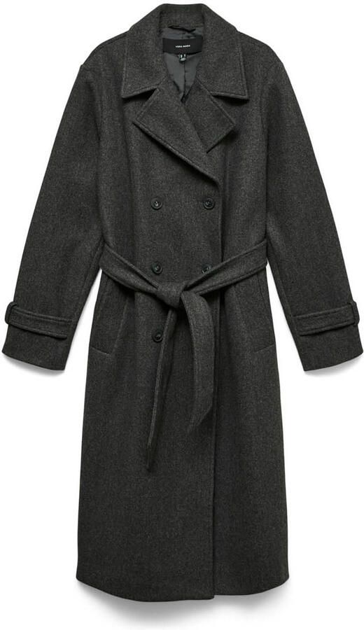 Vero Moda Regular fit trenchcoat met reverskraag model 'FORTUNEVEGA'
