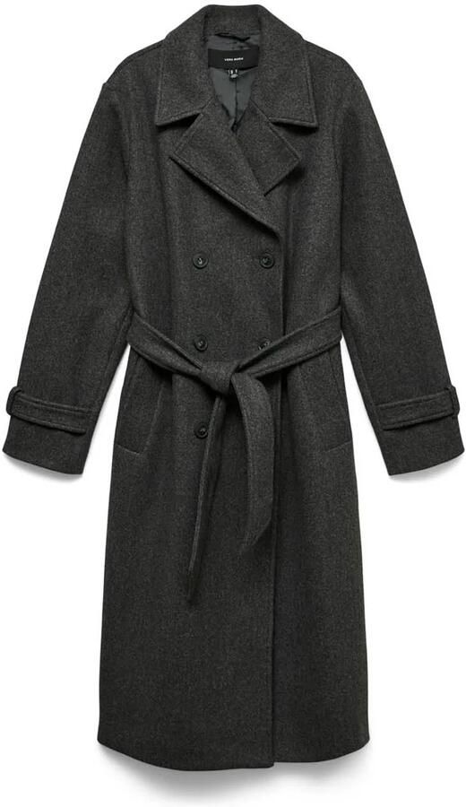 Vero Moda Regular fit trenchcoat met reverskraag model 'FORTUNEVEGA'