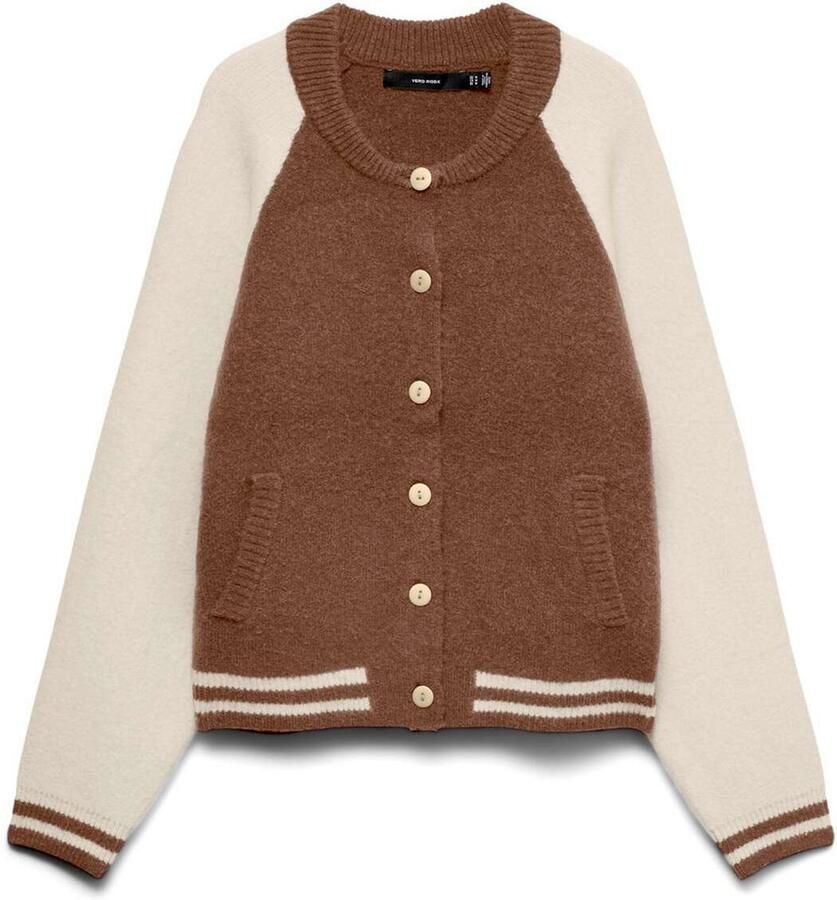 Vero moda Frannie Long Sleeve O-neck Cardigan