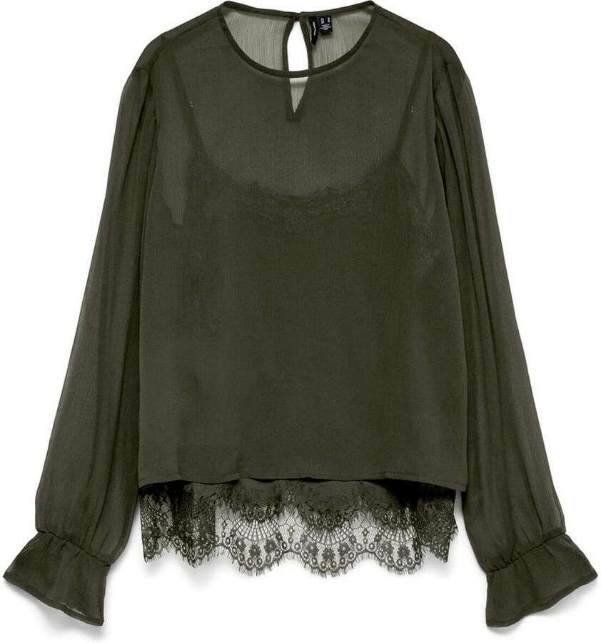 Vero moda Lalie Long Sleeve Lace Top