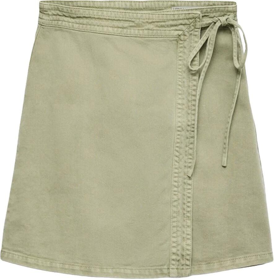 VERO MODA denim spijkerrok groen - Foto 4