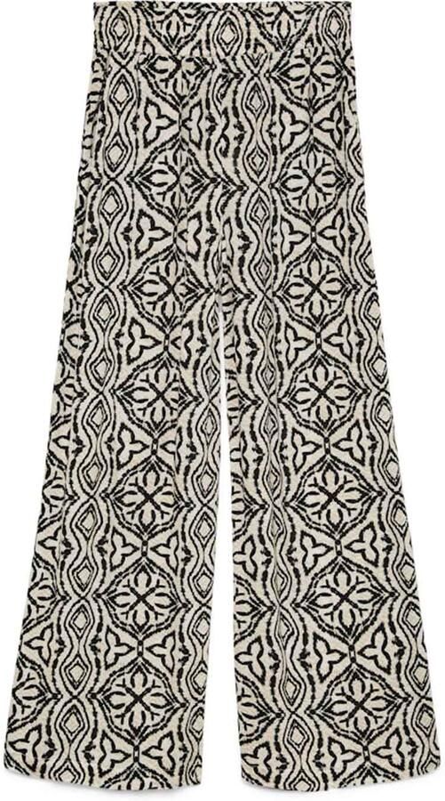 VERO MODA high waist casual broek zwart - Foto 3