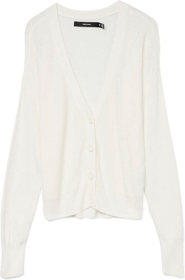 Vero Moda Vest VMNEWLEXSUN LS SHORT V-NECK CAR GA NOOS