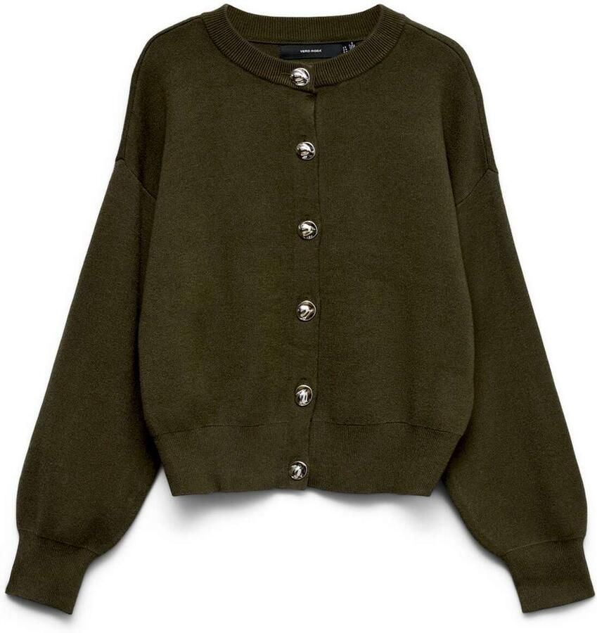 Vero Moda Regular fit gebreid jack van viscosemix model 'NOELLA'