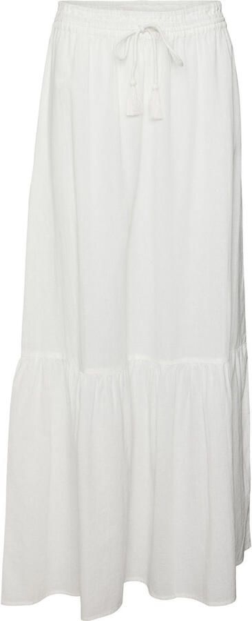 Vero Moda Uitlopende maxirok met volants model 'PRETTY'