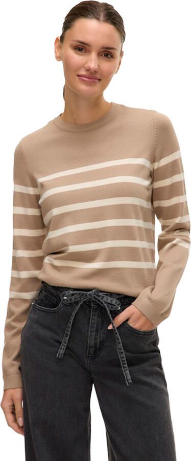 VERO MODA gestreepte trui gebreid - Foto 3