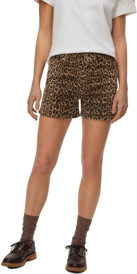 Vero Moda Regular fit korte jeans van katoenmix model 'TESS' - Foto 3
