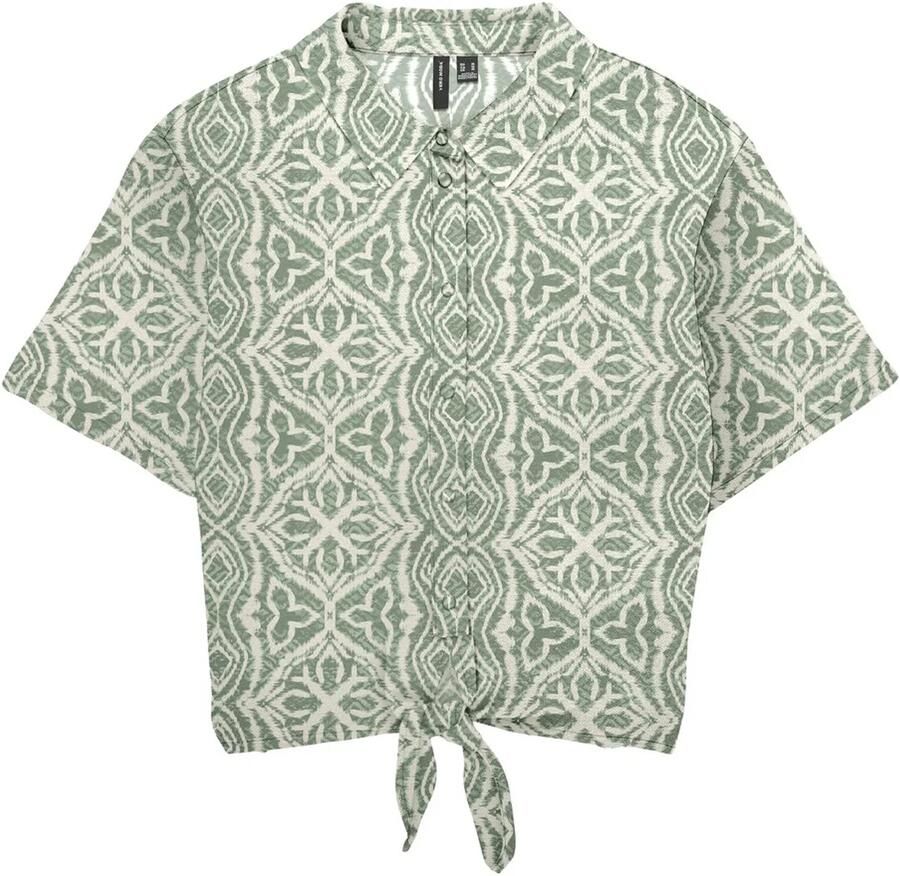 Vero moda Vmmenny Tie Ss Shirt Dames