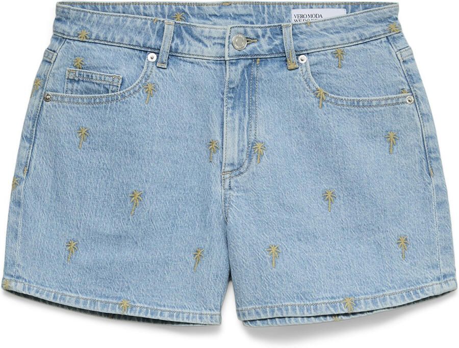 Vero moda Vmtess Mr Emb Short Denim Dames