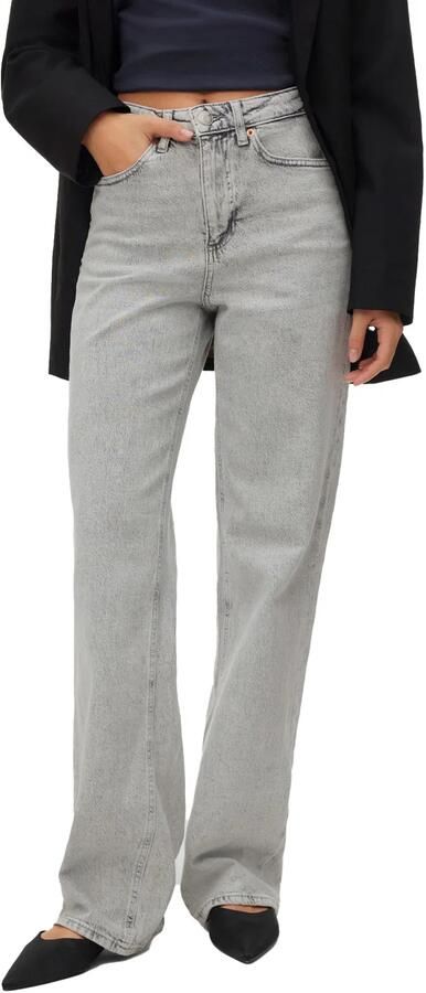 Vero Moda Wide leg jeans van katoenmix model 'TESSA' - Foto 5
