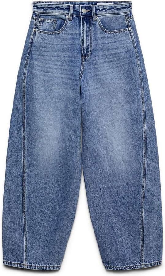VERO MODA barrel jeans VMZOE mediumblauw - Foto 6