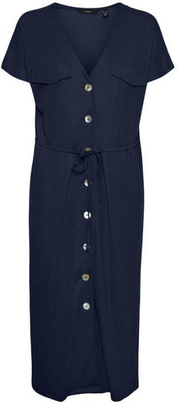 Vero moda Vminamaria Ss Wide Calf Shirt Dress