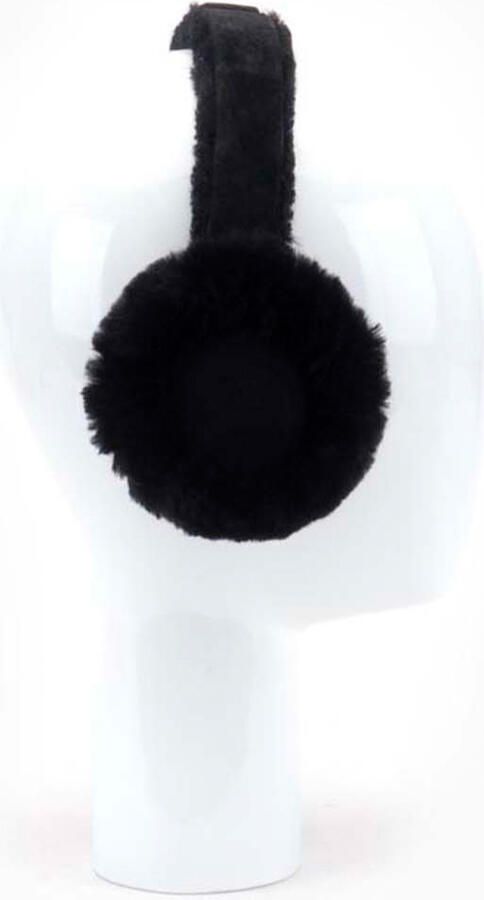 Warmbat Zwarte Oorwarmers Black Dames