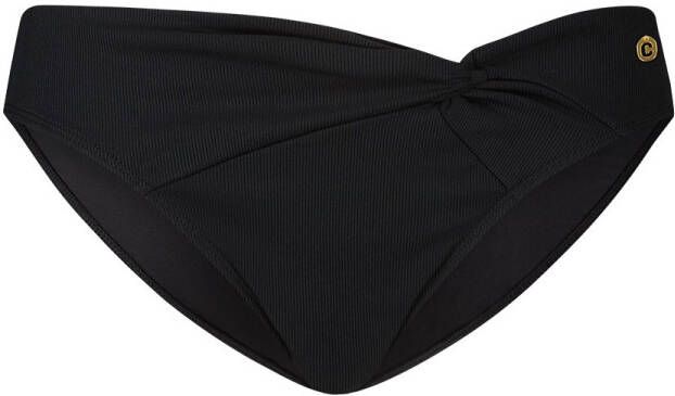 Ten Cate Beach TC WOW bikinibroekje met ribstructuur zwart