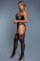 Be Wicked Goodnight Kiss Kanten Catsuit Curvy - Thumbnail 2