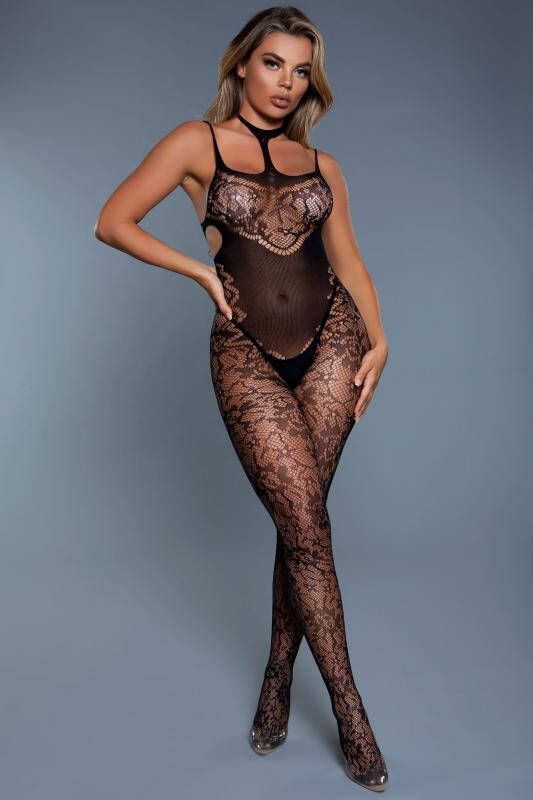 Be Wicked Midnight Desire Sexy Catsuit Curvy