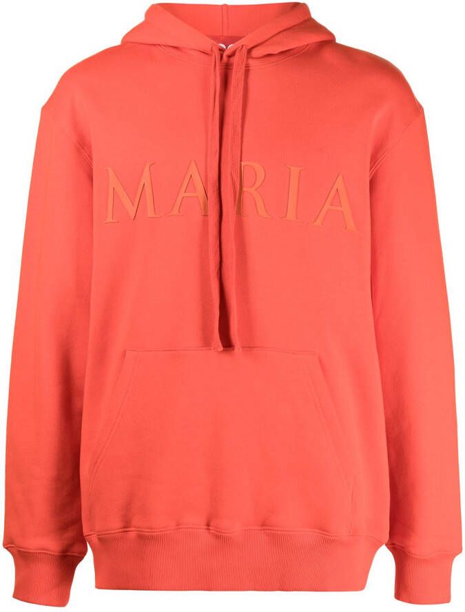 032c Hoodie van biologisch katoen Rood