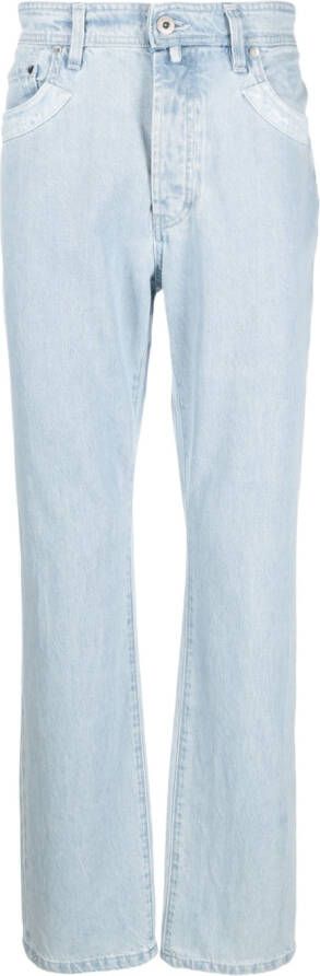 032c Straight jeans Blauw