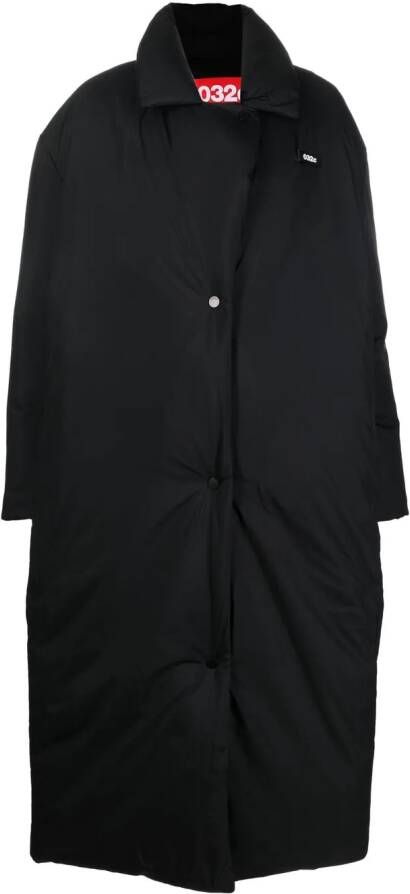 032c Oversized jas Zwart