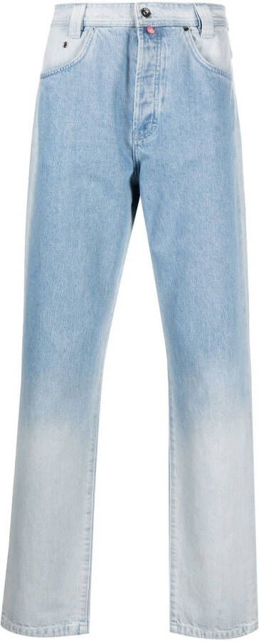 032c Straight jeans Blauw