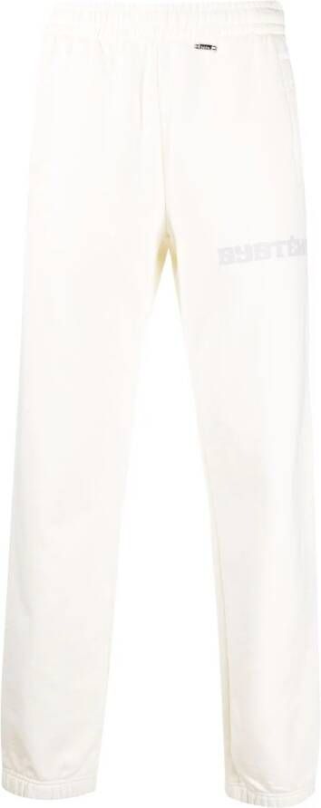 032c Straight trainingsbroek Beige