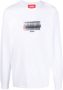 032c T-shirt van biologisch katoen Wit - Thumbnail 1