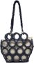 0711 Geweven shopper Blauw - Thumbnail 1