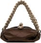 0711 Nino kleine shopper Bruin - Thumbnail 1