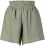 0711 Ruimvallende shorts Groen - Thumbnail 1