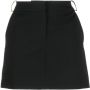 0711 Tweed mini-rok Zwart - Thumbnail 1