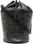10 CORSO COMO Canopus bucket-tas met studs Zwart - Thumbnail 1