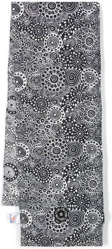 10 CORSO COMO Sjaal met print Zwart