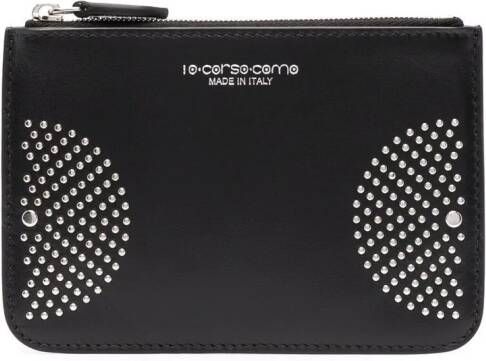 10 CORSO COMO Portemonnee met studs Zwart