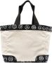 10 CORSO COMO Shopper met afwerking Beige - Thumbnail 1