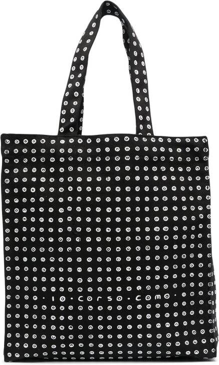 10 CORSO COMO Shopper met boomprint Zwart