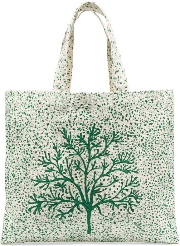 10 CORSO COMO Shopper met print Beige