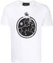 10 CORSO COMO T-shirt met boogschutterprint Wit - Thumbnail 1
