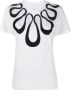 10 CORSO COMO T-shirt met halskettingprint Wit - Thumbnail 1