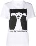 10 CORSO COMO T-shirt met hondenprint Wit - Thumbnail 1