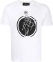 10 CORSO COMO T-shirt met maagdprint Wit - Thumbnail 1